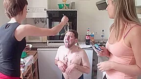 Mess Making in The Kitchen Continues by Femdom Austria