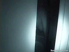 Slutty teen sis fucking on spy cam footage