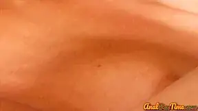 21yo slut enjoys fingering asshole while masturbating