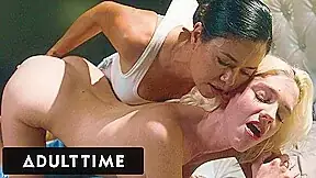 ADULT TIME – Femdom Dana Vespoli Will Make Kenna James ORGASM At All Costs!