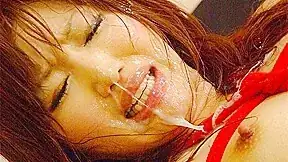 Japanese orgy today with Rui Asahina in her first bukkake video – JapanHDV