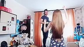 Cute long haired bulgarian striptease long hair hair