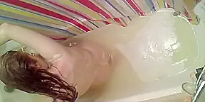 Redhead shower