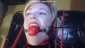 Big Ballgag Red And Black Latex