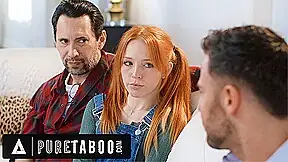 PURE TABOO He Shares His Petite Stepdaughter Madi Collins With A Social Worker To Keep Their Secret