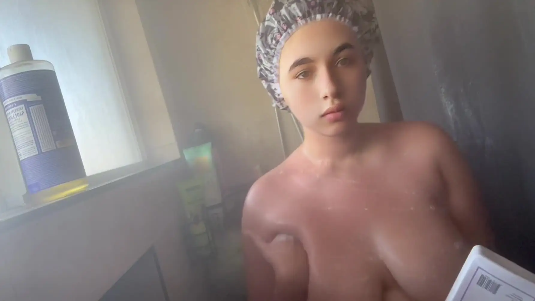 Taking A Shower