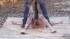 Chase Endick Aroused As His Balls And Cock Get Brushed