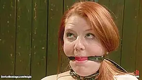 Zippered Babe Gets Pussy Vibrated